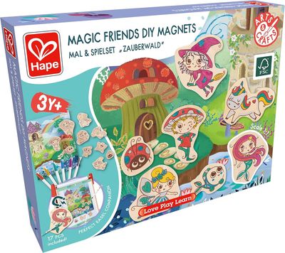Hape amis magique magnétiques à colorier