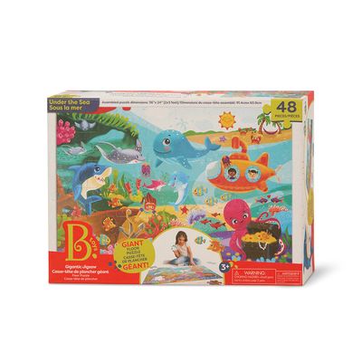 B.Toys Casse-tête de plancher regarde et explore sous la mer