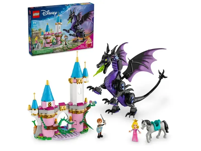 *****Lego 43240 Disney - La forme de dragon de Maléfique