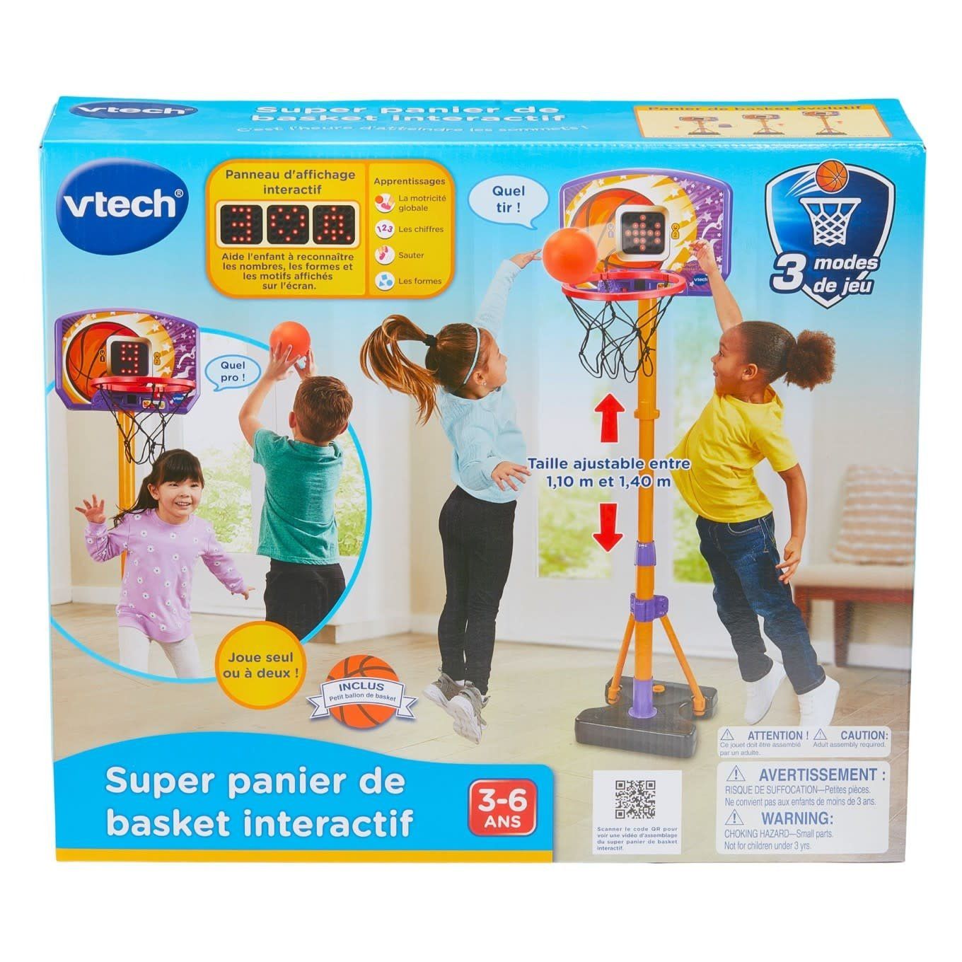 VTech Super panier de Basket interactif