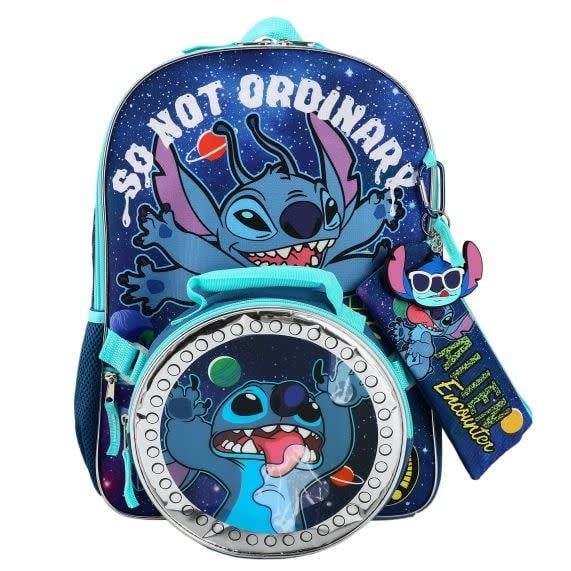 Stitch - Sac a dos ensemble de 4 pièces