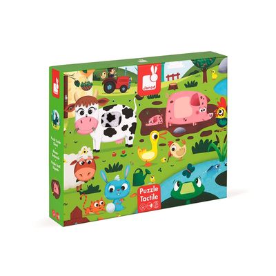 Janod Puzzle Tactile - La Ferme
