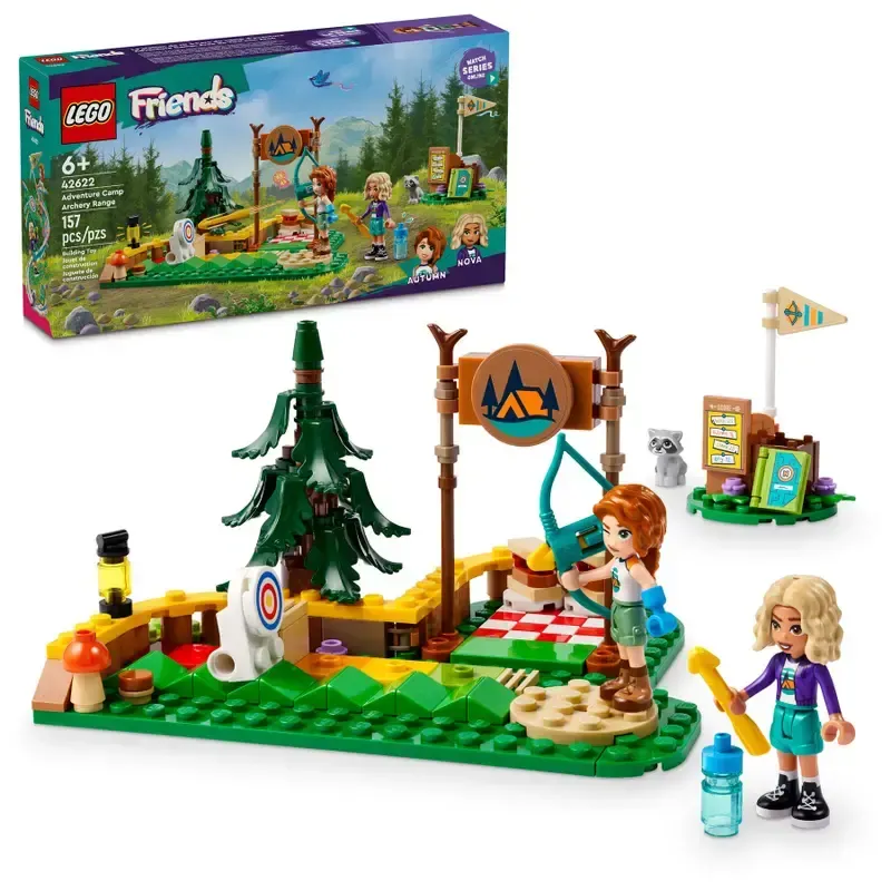 Lego 42622 Friends - La station de tir à l’arc du camp d’aventure