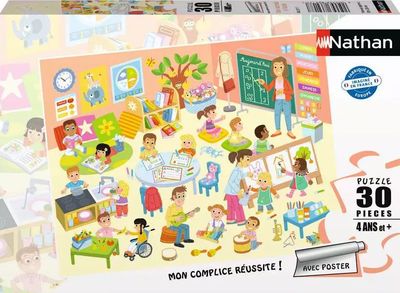 Nathan 30 - Cherche et Trouve - Une Journée à l'École