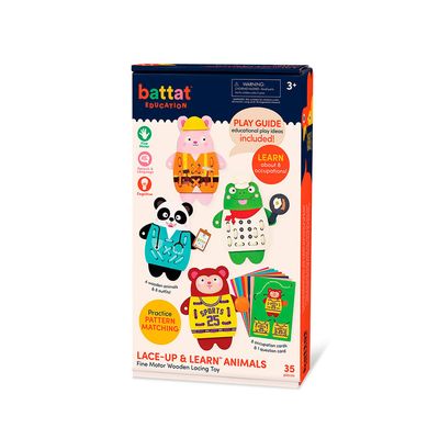 Battat - Lacez &amp; apprenez animaux