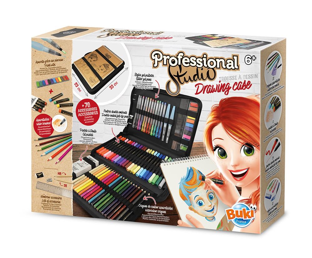 Buki - Professional Studio trousse à dessin