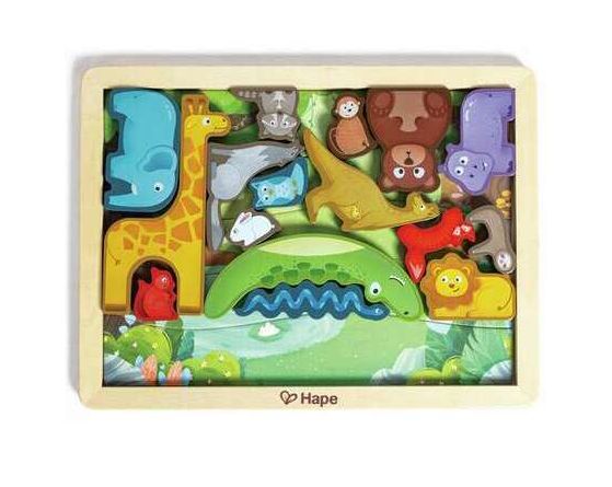 Hape - Animal Kingdom Puzzle