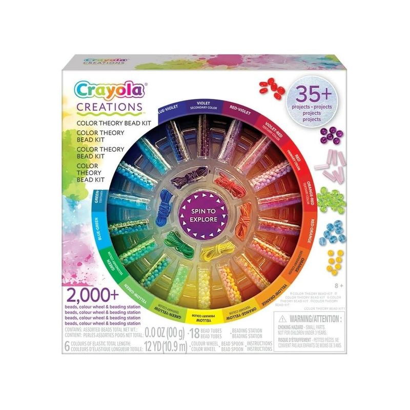 Crayola Creations - Kit de Perles Théorie des Couleurs