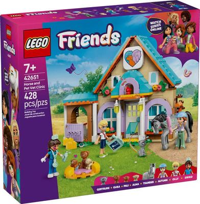 Lego 42651 Friends - La clinique vétérinaire pour chevaux et animaux de compagnie
