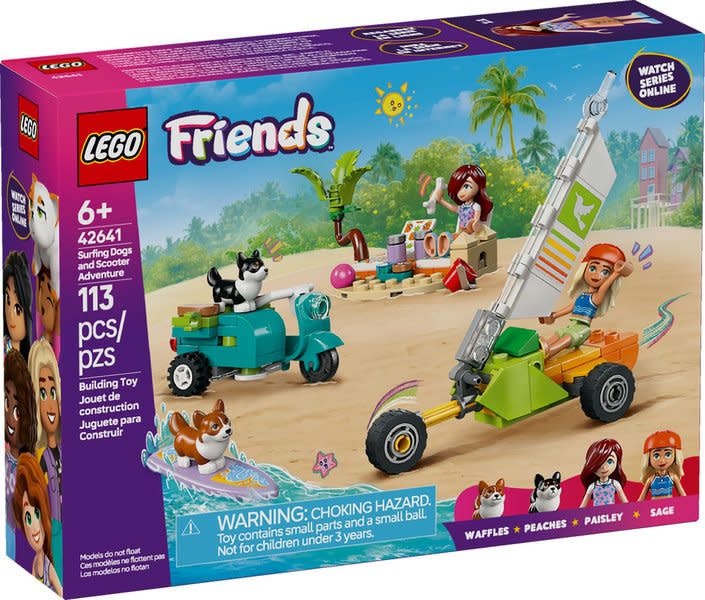 Lego 42641 Friends - Les chiens surfeurs et l’aventure en scouteur