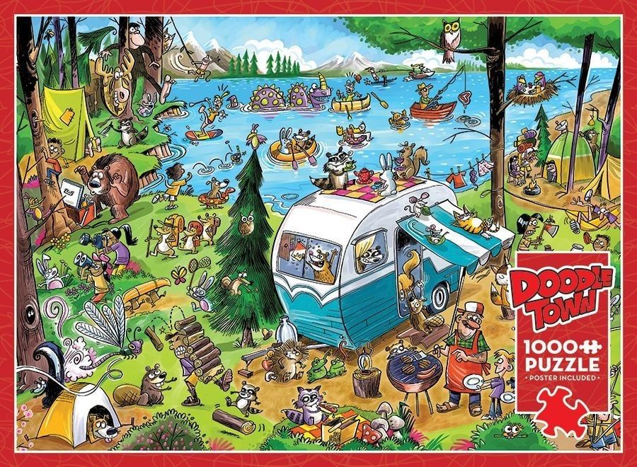 Cobble Hill 1000 - DoodleTown: Call of the Wild
