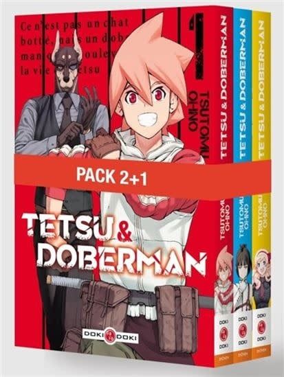 Manga - Tetsu et Doberman Tome 01-02-03