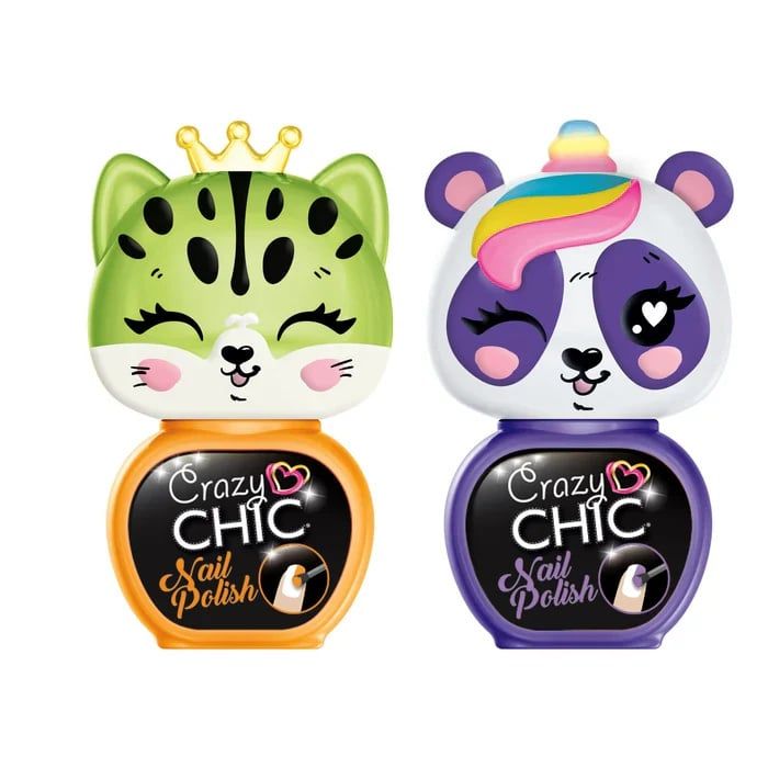 Crazy Chic Beauty - Lovely Nail Polishes - Mauve/Orange