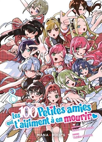 Manga - Les 100 petites amies qui t'aiiiment à en mourir Tome 08