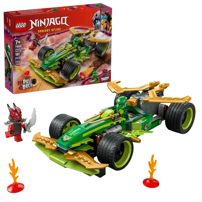 *****Lego 71828 Ninjago - La voiture de course à rétrofriction de Lloyd