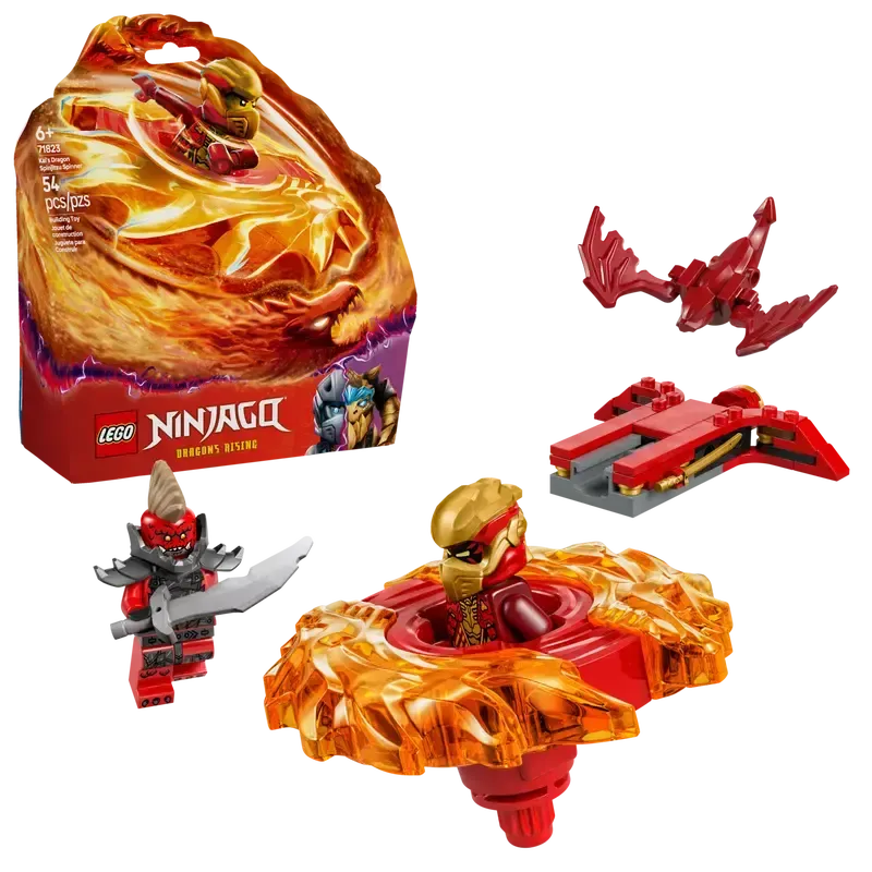 *****Lego 71823 Ninjago - La toupie Spinjitzu du dragon de Kai