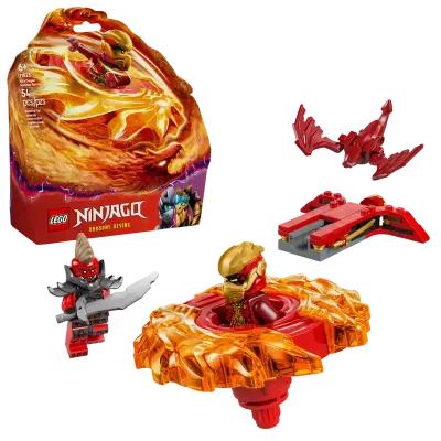 *****Lego 71823 Ninjago - La toupie Spinjitzu du dragon de Kai