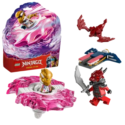 Lego 71824 Ninjago - La toupie Spinjitzu du dragon de Sora