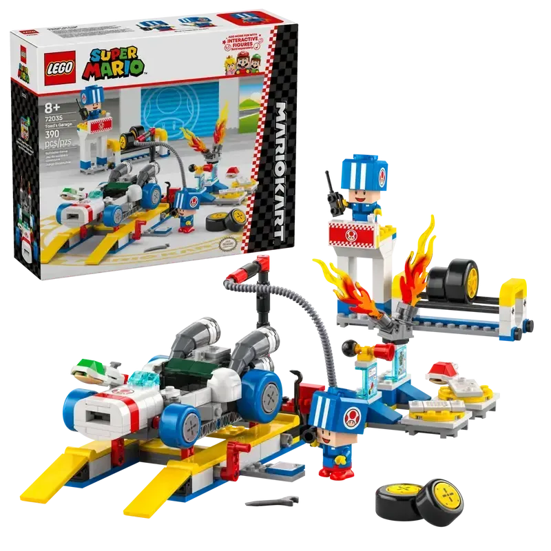 *****Lego 72035 Super Mario - Mario Kart™ – Garage de Toad