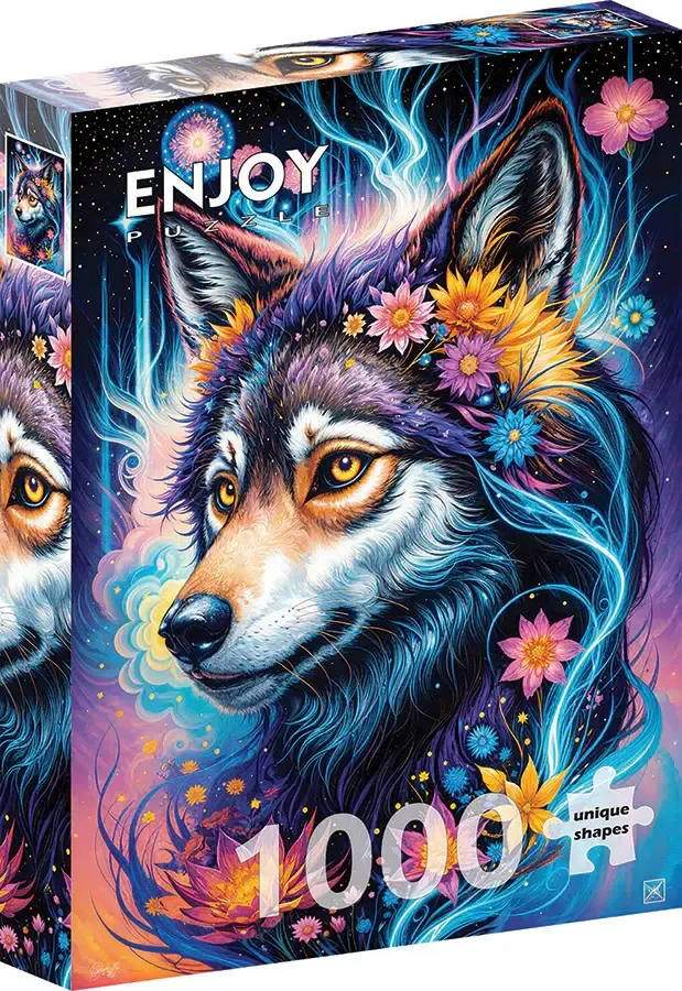 Enjoy1000 - Magical Wolf Portrait