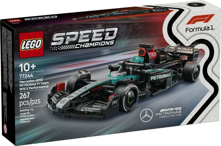 Lego 77244 Speed Champions - Voiture de course Mercedes-AMG F1® W15