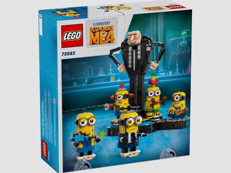 Lego 75582 Despicable Me 4 -  Gru et Minions en briques