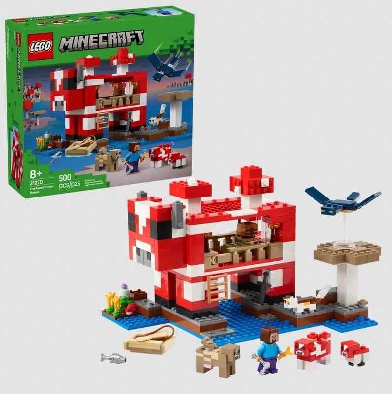 *****Lego 21270  Minecraft - La maison mooshroom