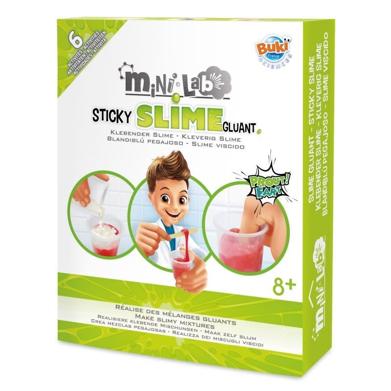 Buki Mini Lab Slime Gluant