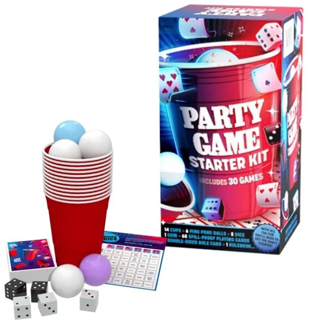 Party Game Starter Kit with rules for 30 Games