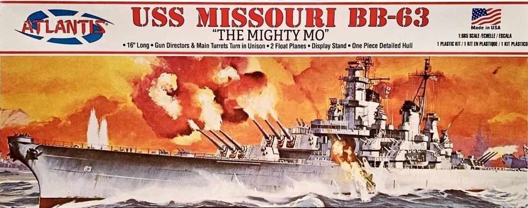 Atlantis - USS Missouri BB-63