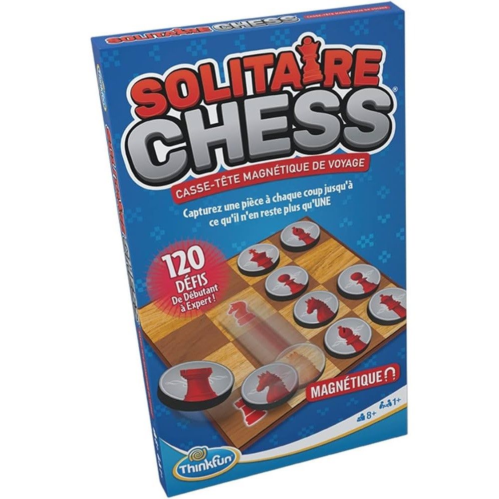 Solitaire Chess casse-tête magnétique de voyage