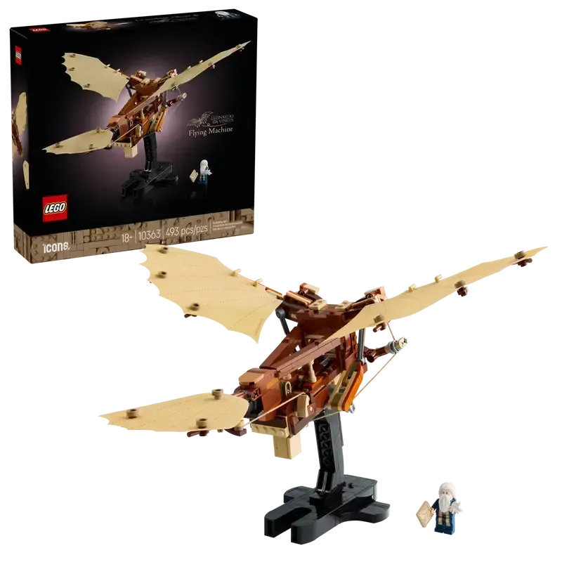 Lego 10363 Icons - La machine volante de Leonardo da Vinci