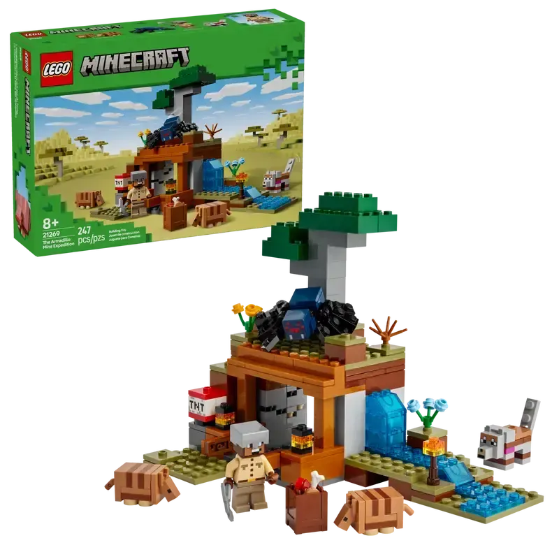 Lego 21269 Minecraft - L’expédition dans la mine du tatou