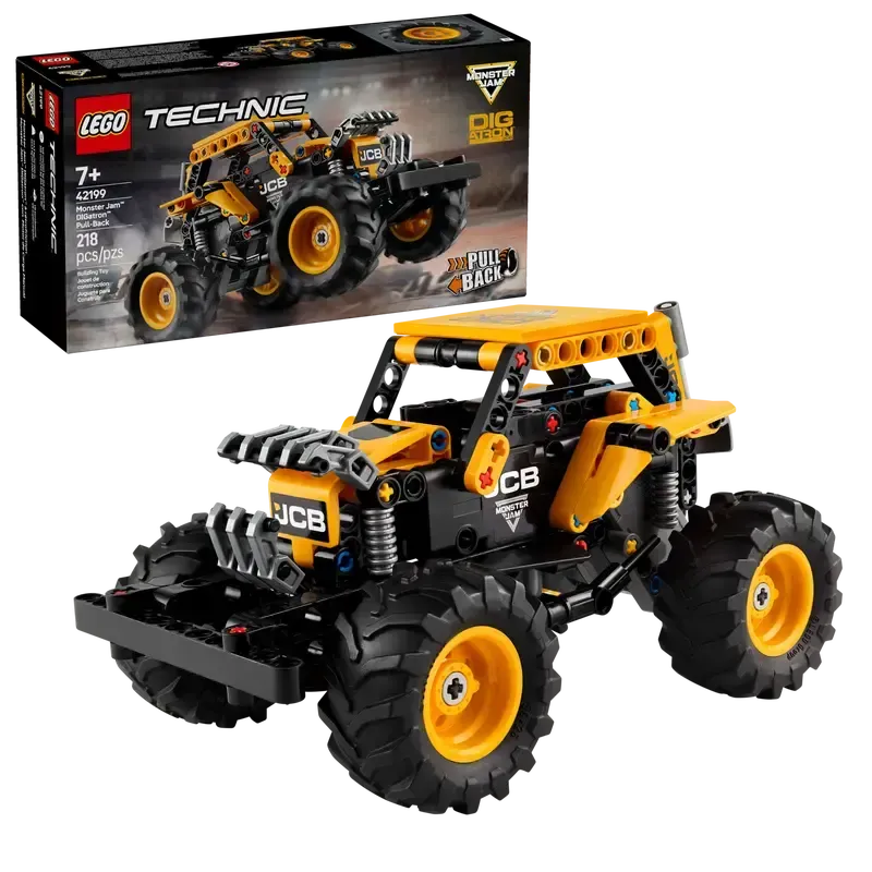 Lego 42199 Technic - Monster Jam™ DIGatron™ à rétrofriction