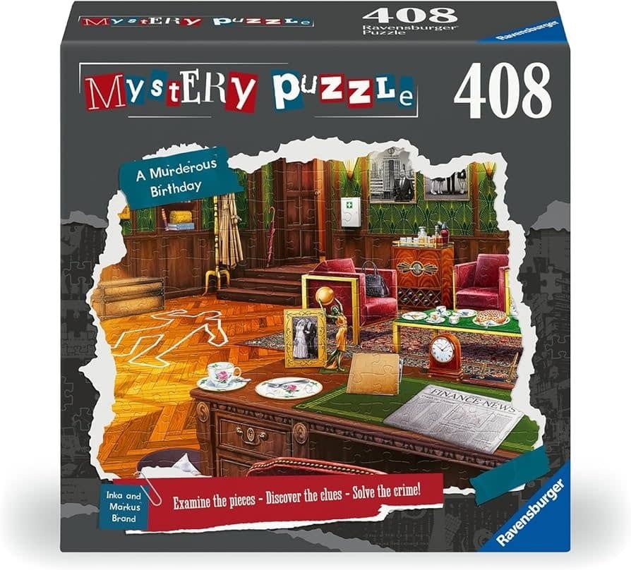 Ravens 408 - Mystery Puzzle - A murderous birthday