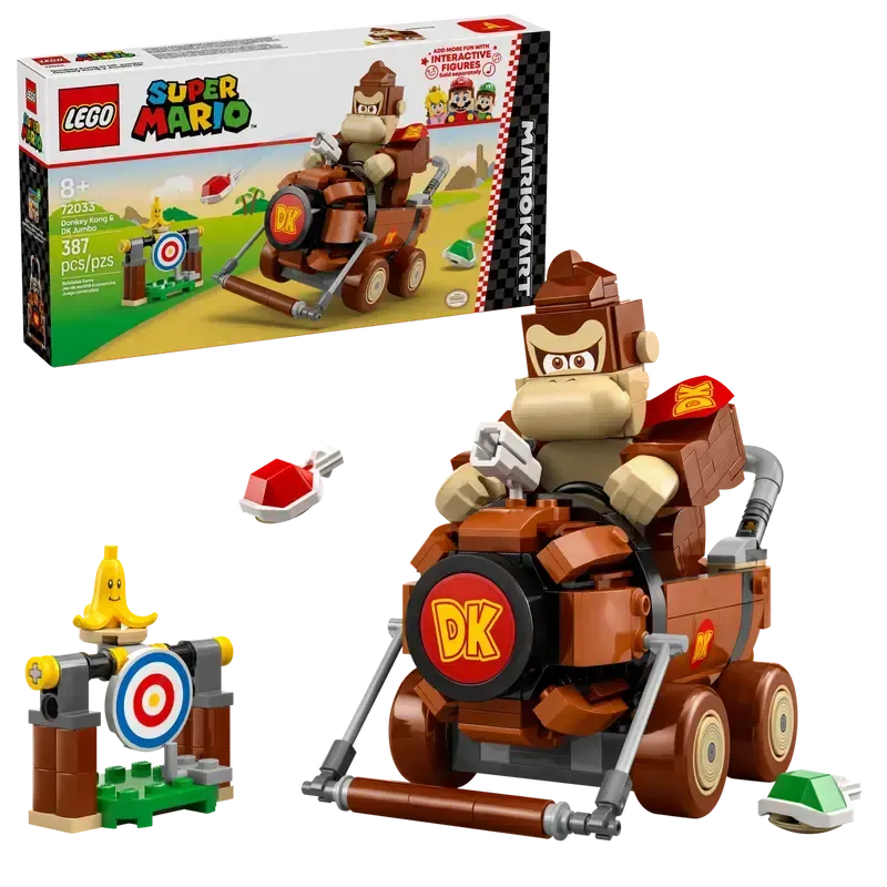 *****Lego 72033 Super Mario - Mario Kart™ – Donkey Kong et DK Jumbo