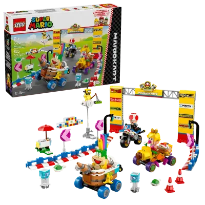 Lego 72036 Super Mario - Mario Kart™ – Ensemble Bébé Peach et Grand Prix
