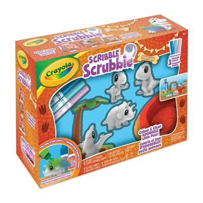 Scribble Scrubbie - Dinosaur