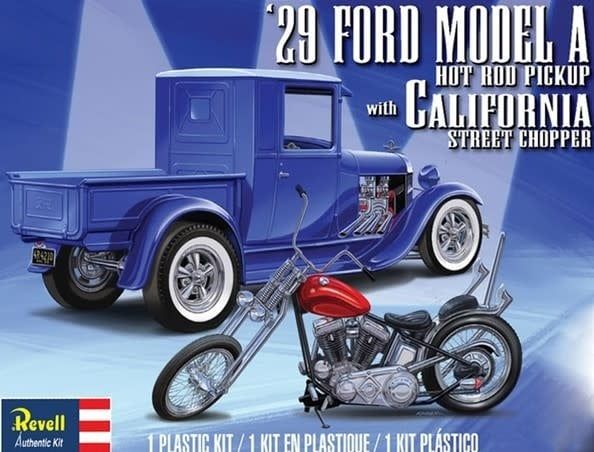 Revell - 29' Ford Model A with California Street Chopper