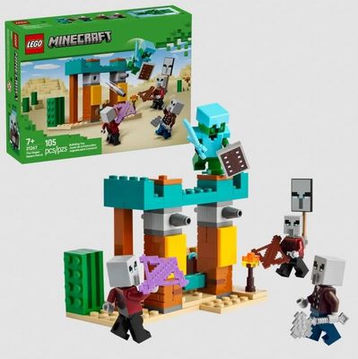 Lego 21267 Minecraft - La patrouille du désert des Illageois