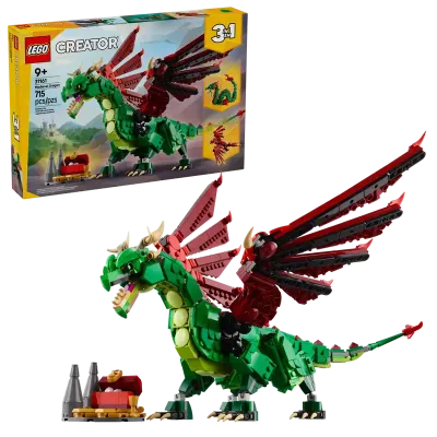 *****Lego 31161 Creator - Le dragon médiéval