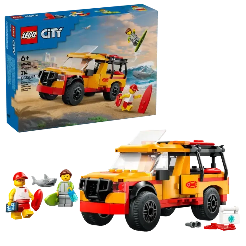 Lego 60453 City - Le camion des sauveteurs de la plage