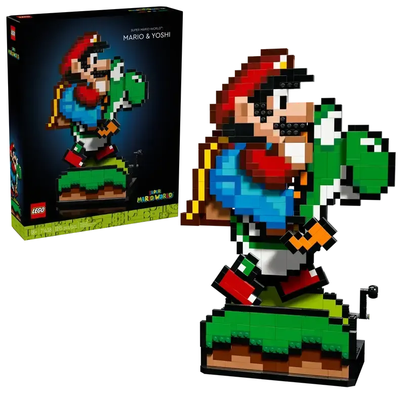 Lego 71438 Super Mario - Super Mario World™ Mario et Yoshi