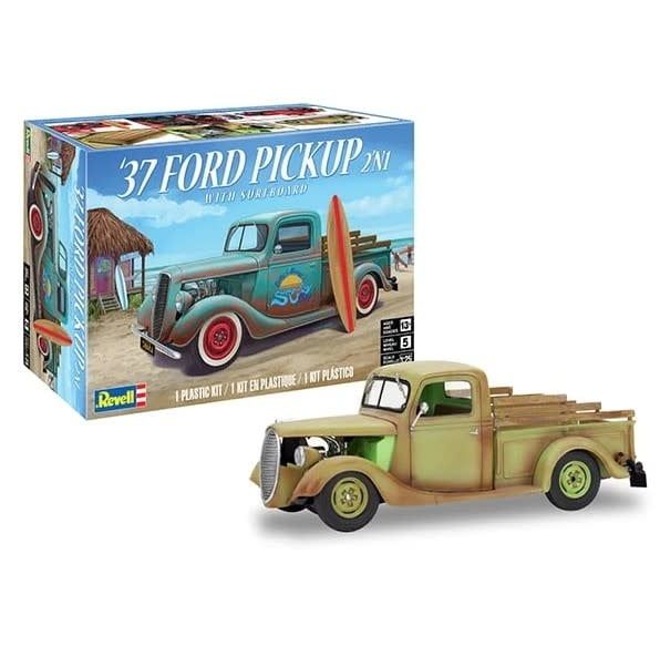 Revell - 37' Ford Pickup 2n1 with Surboard