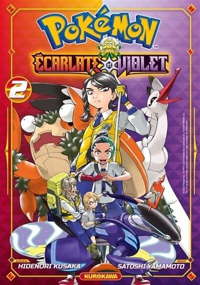 Manga - Pokémon Écarlate &amp; Violet Tome 02