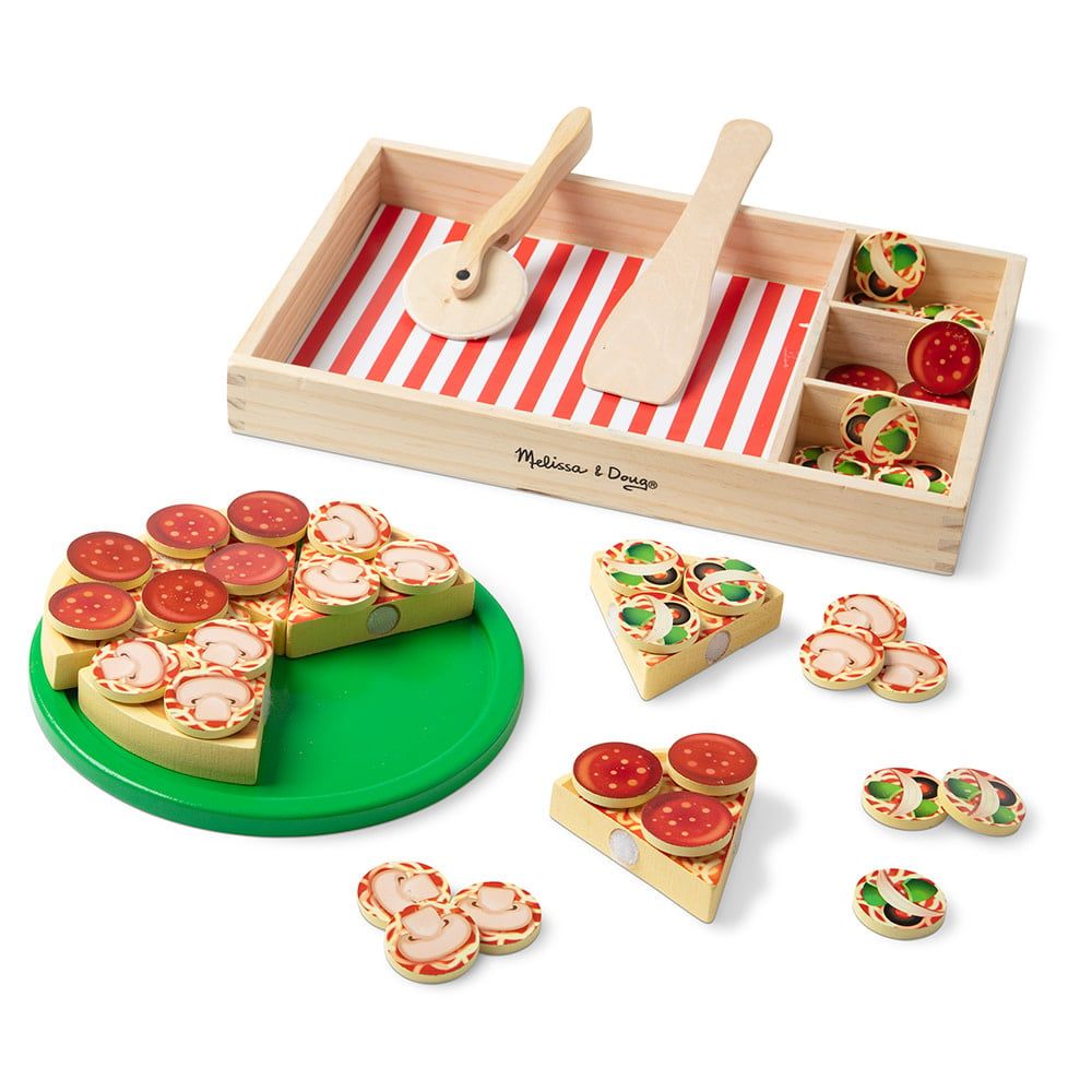 M&amp;D - Pizza en Bois 36 Garnitures