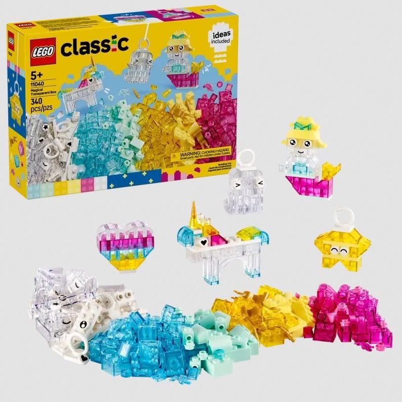 *****Lego 11040  Classic - La boîte de briques transparentes magiques