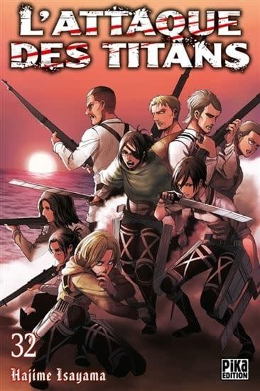 Manga - L'Attaque des Titans Tome 32