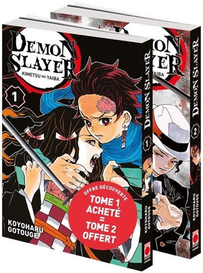 Manga - Demon Slayer Tome 01 + 02