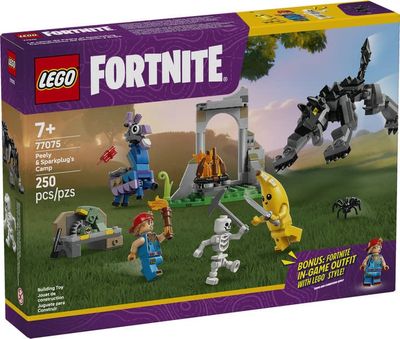 Lego 77075 Fortnite - Le camp de Peely et Sparkplug